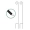 Nature Spring Shepherd Hooks-Set of 2-Metal Pole with Hooks for Hanging Baskets, Bird Feeders and Lanterns 119798OGO - alternate 1